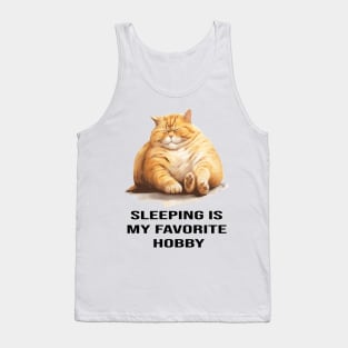 SLEEPING IS MY FAVORITE HOBBY Tank Top